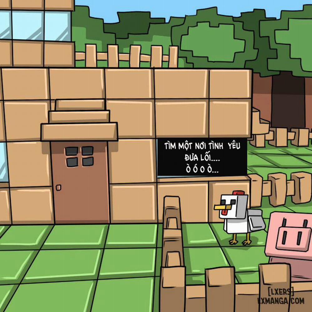 Minecraft Koukou Daibouke 3 END trang 20