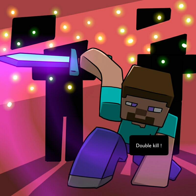 Minecraft [Koukou Daibouken] 1,2,3 (Minecraft) 3 [End] trang 5