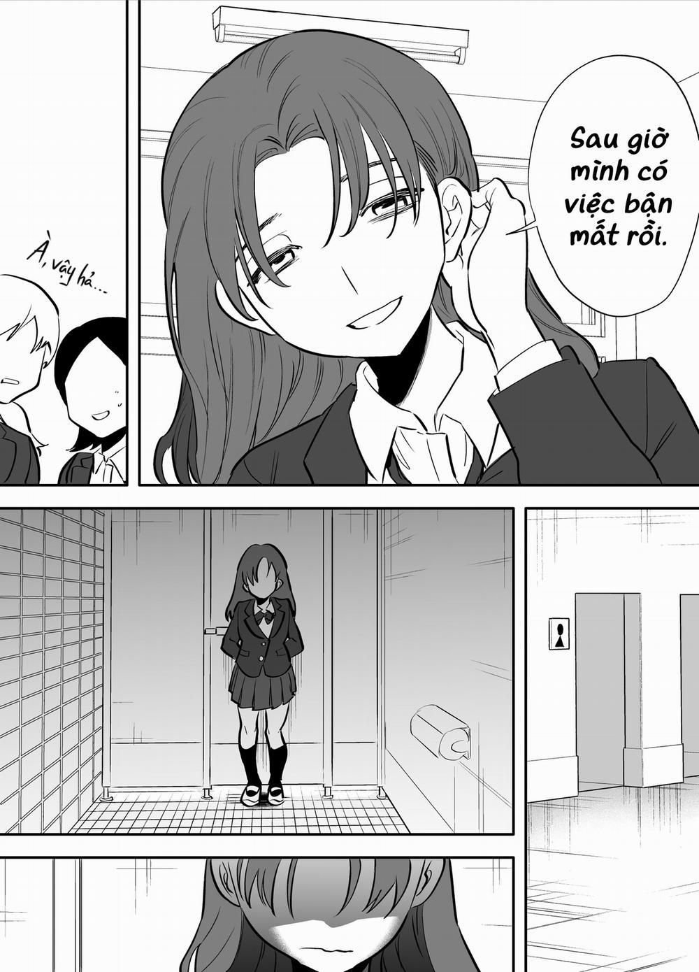 Mình, WC, và futanari Hanako-san Sợ wa sợ wa trang 28