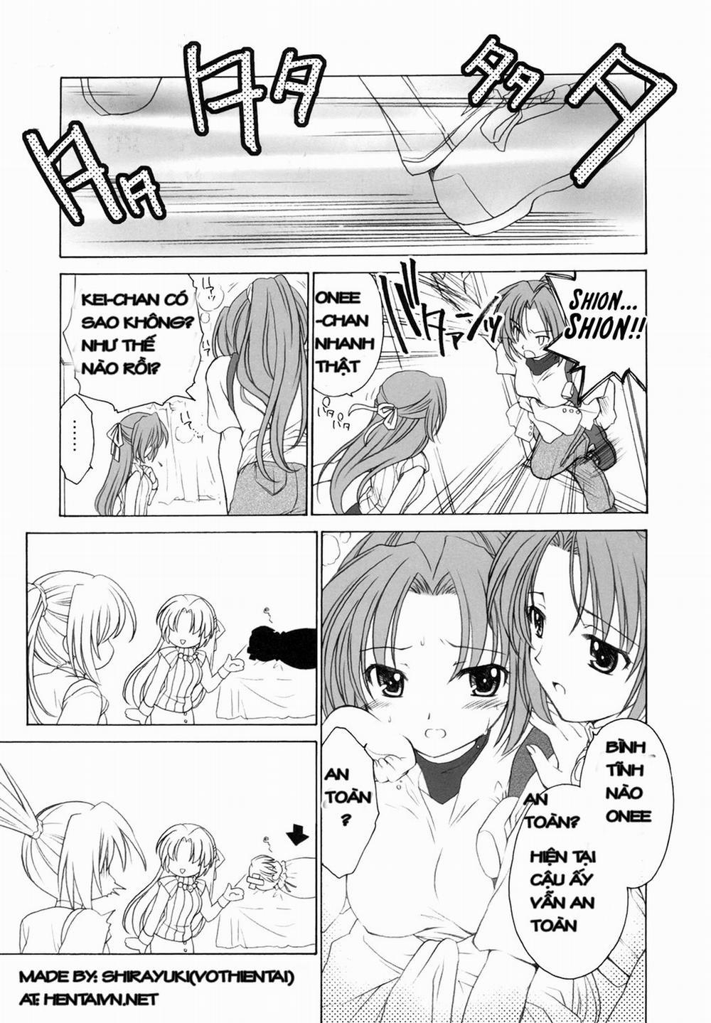 Mion Shion (Higurashi no naku koro ni) Oneshot trang 4