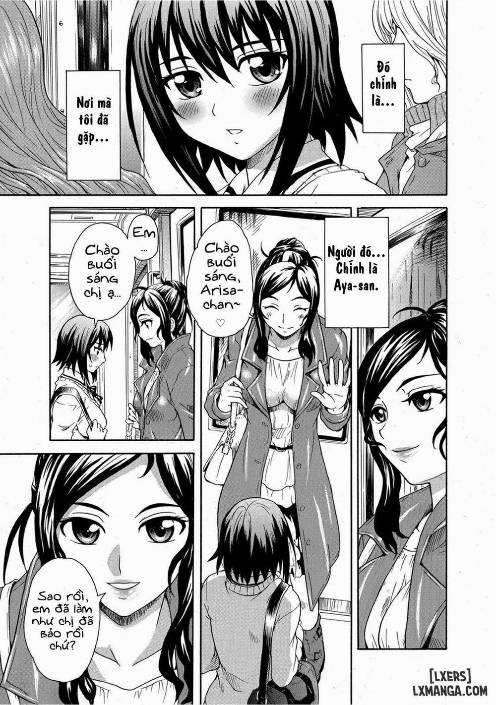 Mirarete Icchau Yuri Densha Oneshot trang 5