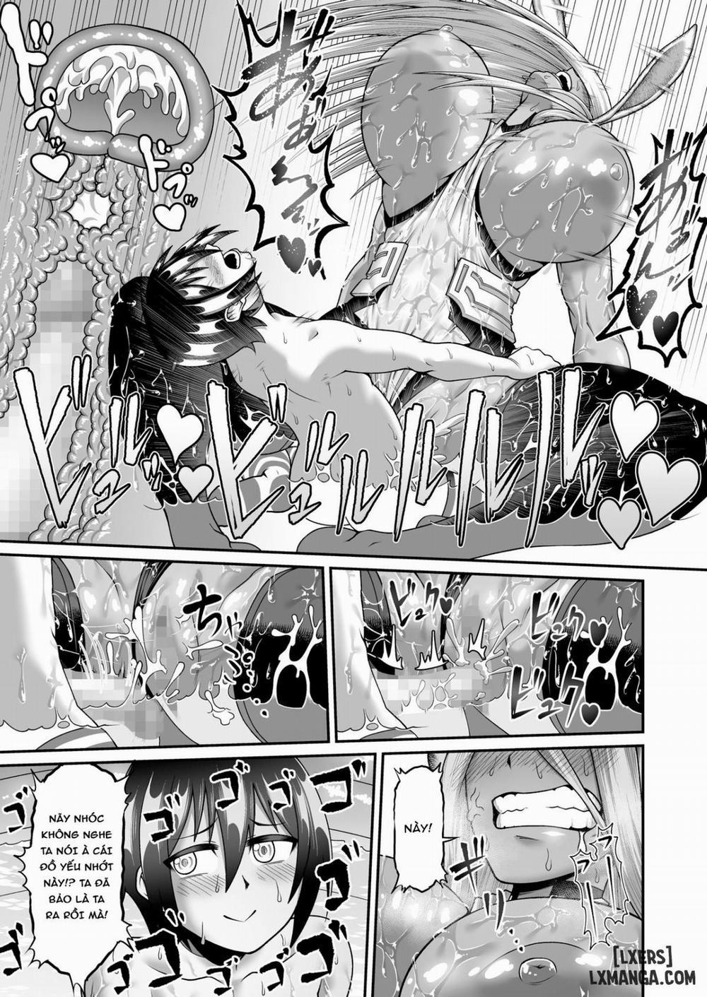 Mirko Onee-san to Manatsu no Hatsujouki Oneshot trang 17