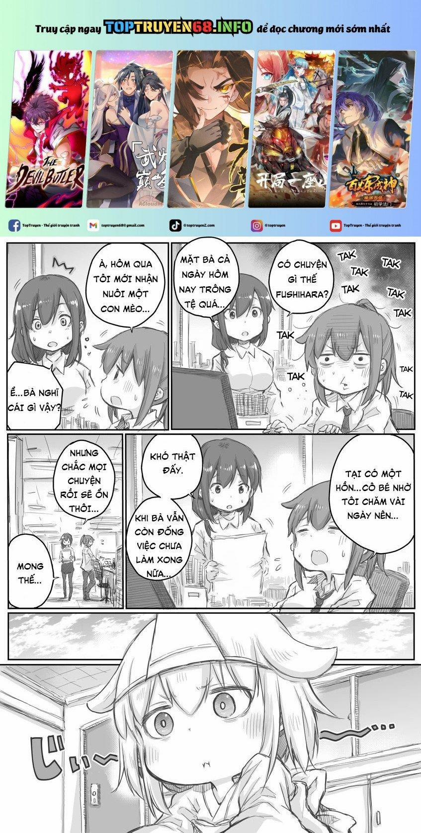 Miss Shachiku And The Little Baby Ghost 10 trang 0