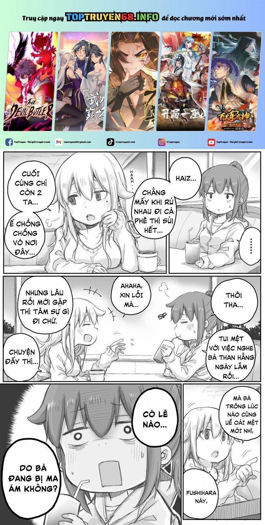 Miss Shachiku And The Little Baby Ghost 13 trang 0