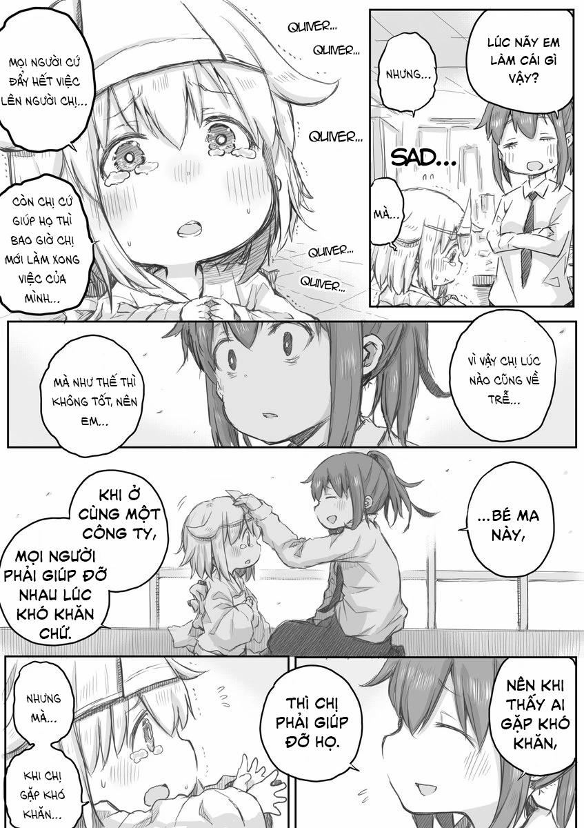 Miss Shachiku And The Little Baby Ghost 15 trang 2