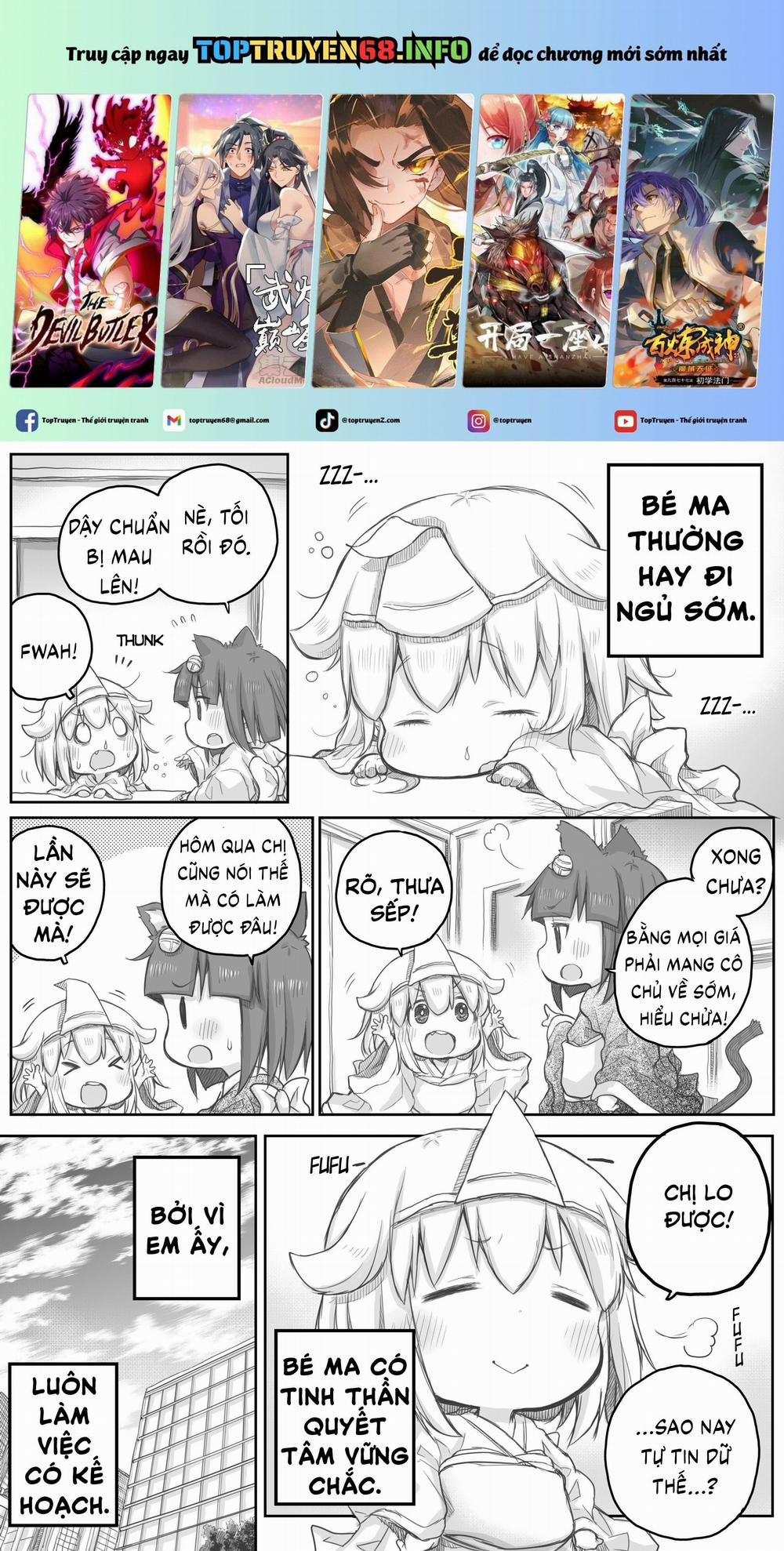 Miss Shachiku And The Little Baby Ghost 19 trang 0