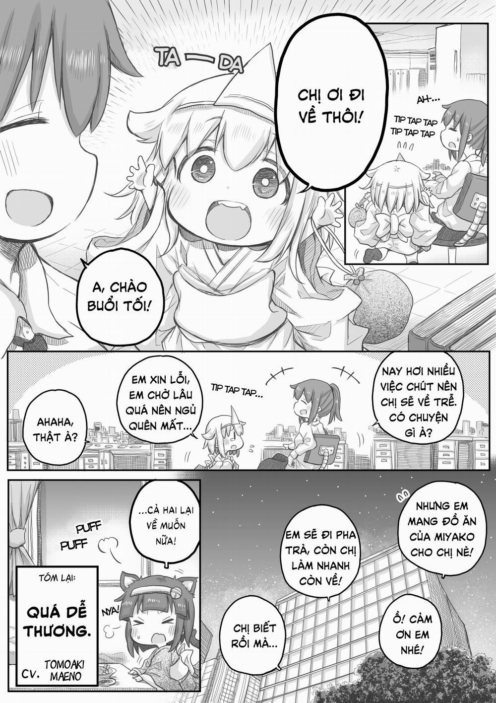 Miss Shachiku And The Little Baby Ghost 19 trang 3