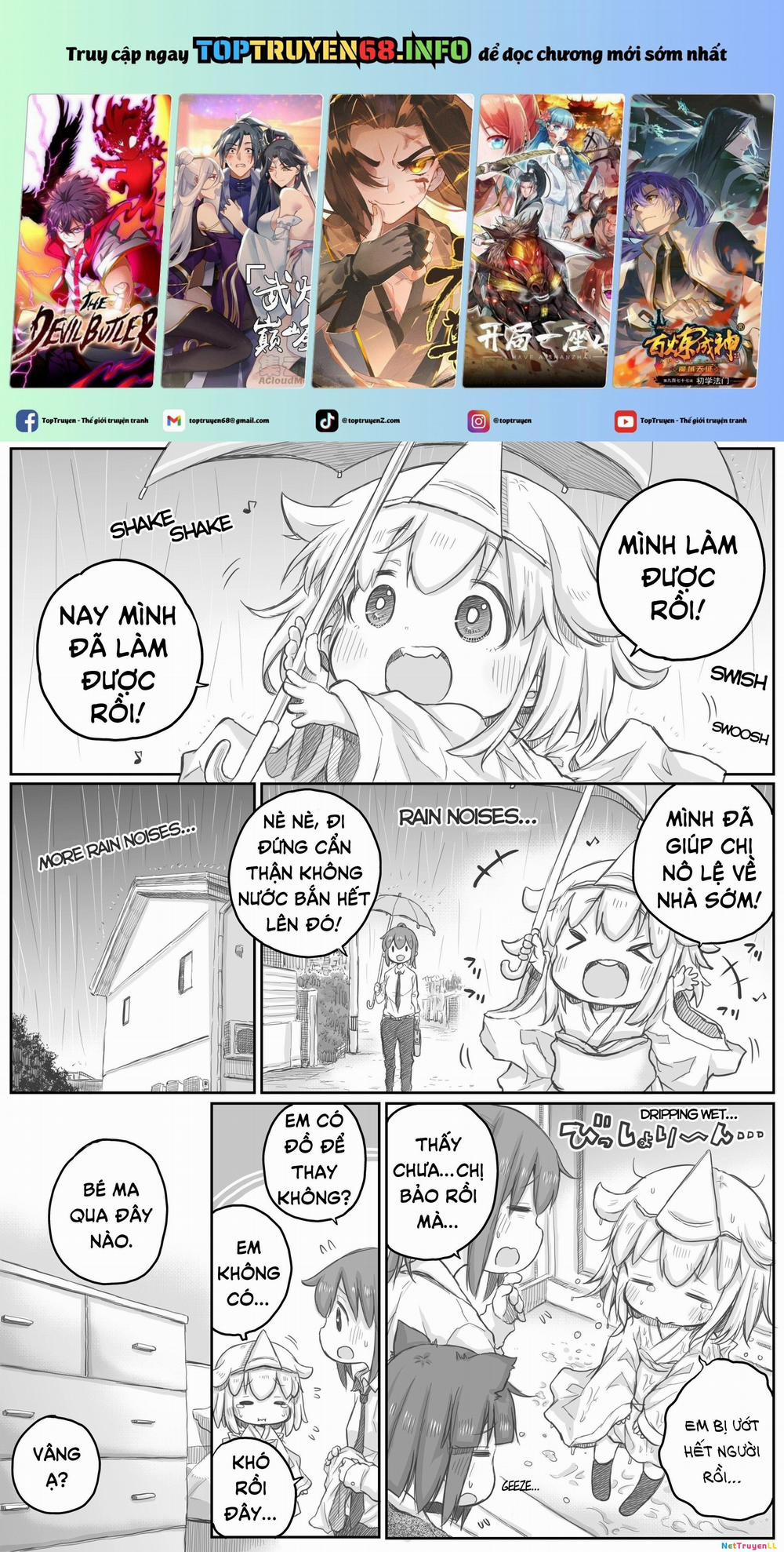 Miss Shachiku And The Little Baby Ghost 20 trang 0