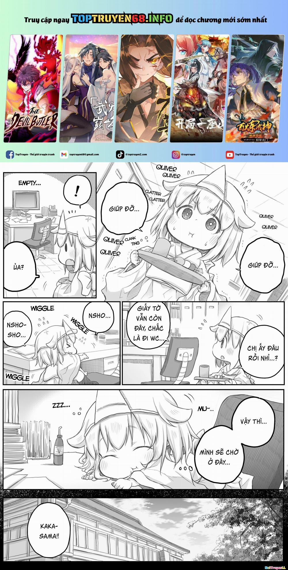 Miss Shachiku And The Little Baby Ghost 21 trang 0