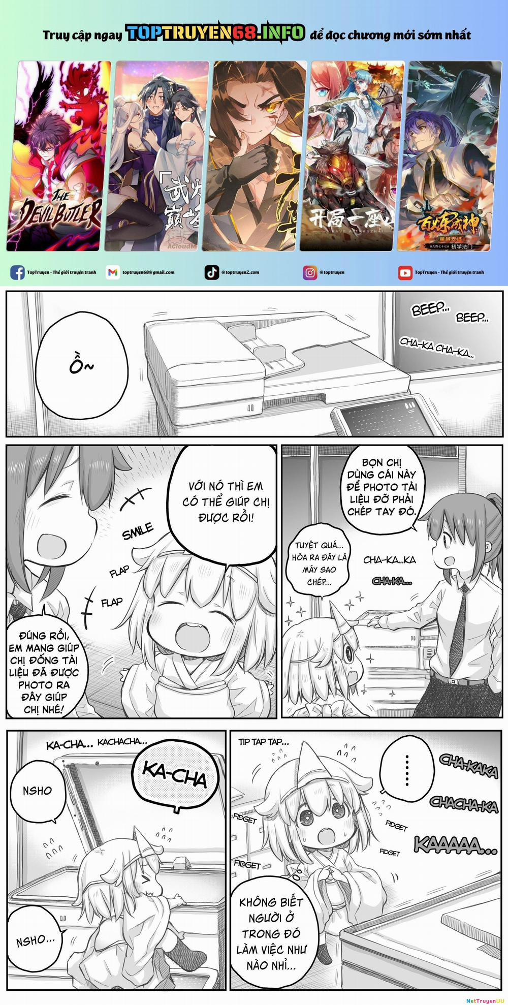 Miss Shachiku And The Little Baby Ghost 23 trang 0