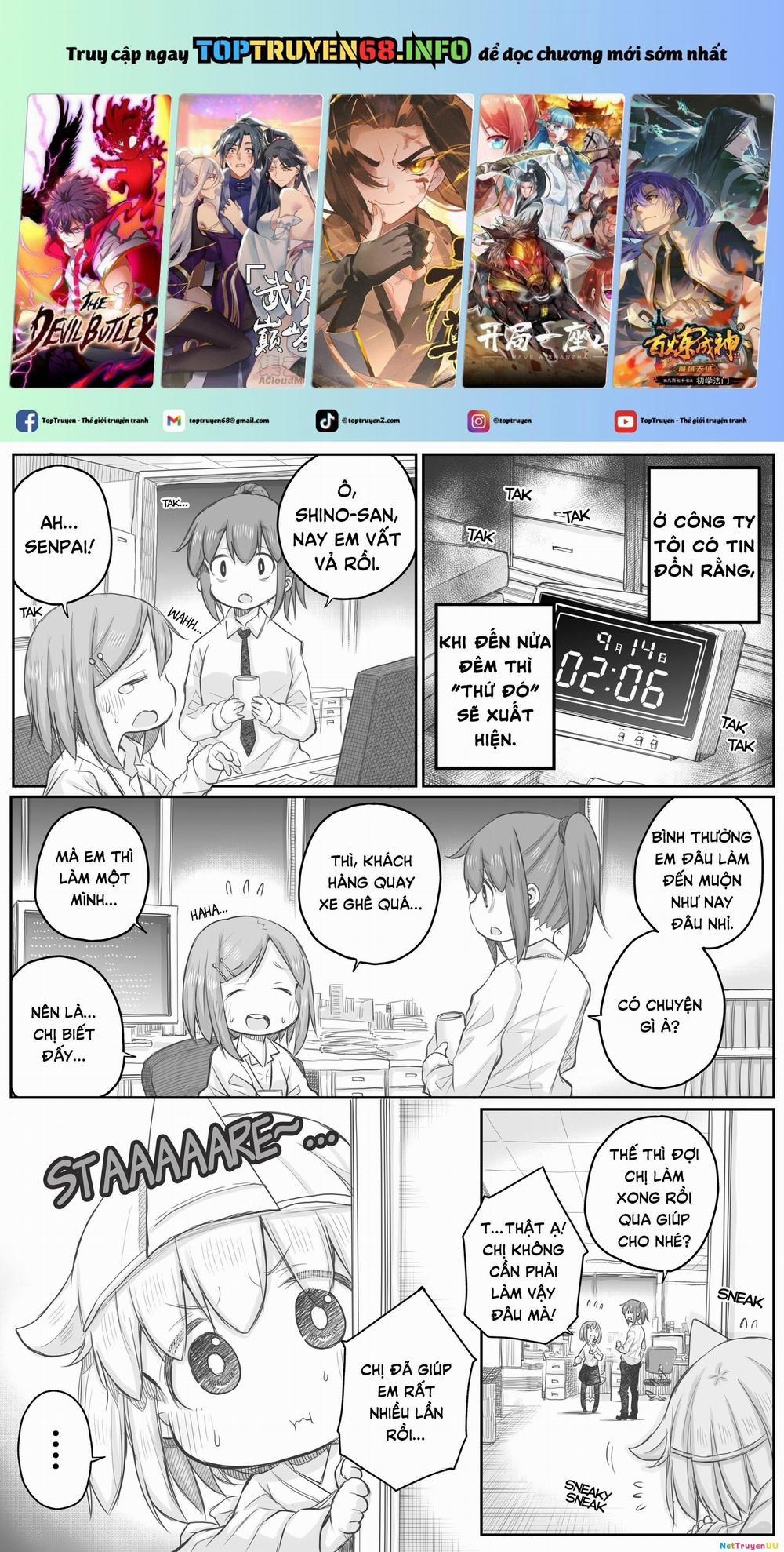 Miss Shachiku And The Little Baby Ghost 27 trang 0