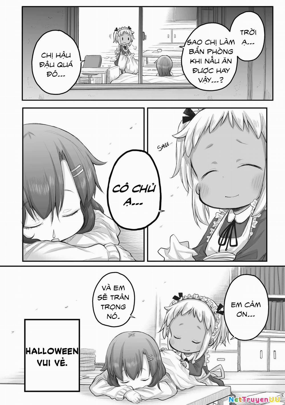 Miss Shachiku And The Little Baby Ghost 34.5 trang 3