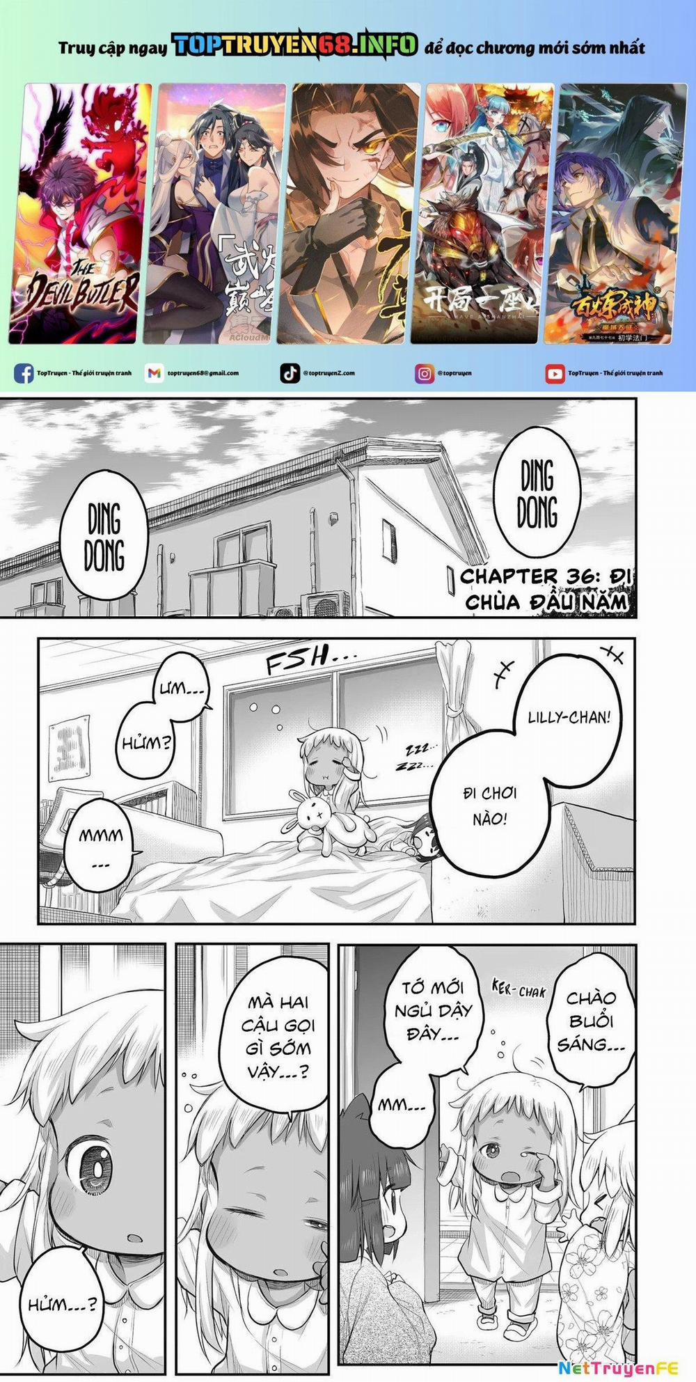 Miss Shachiku And The Little Baby Ghost 36 trang 0