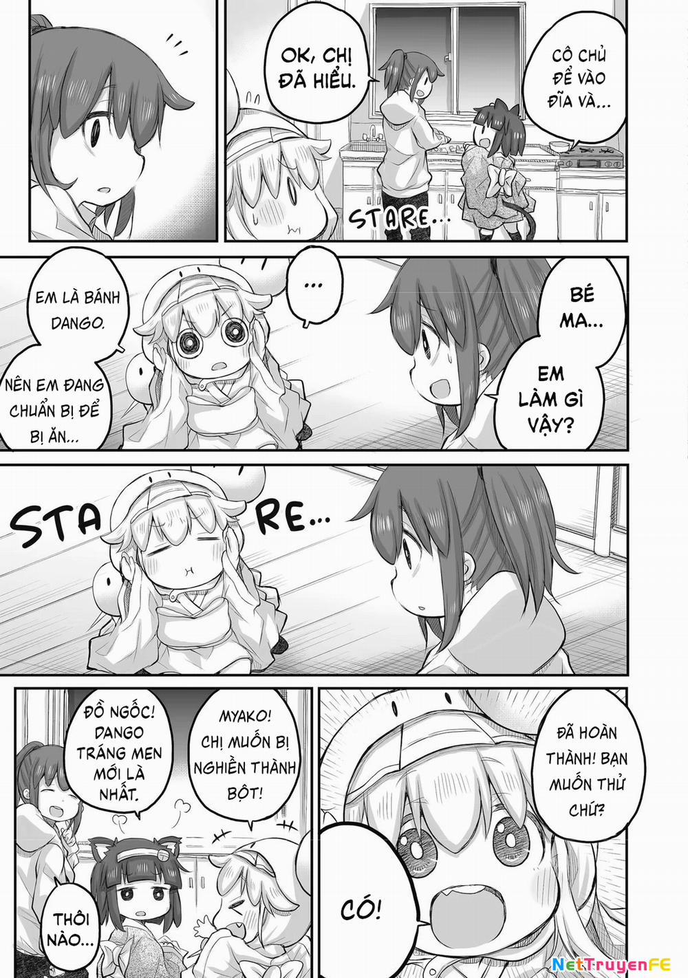 Miss Shachiku And The Little Baby Ghost 38 trang 4