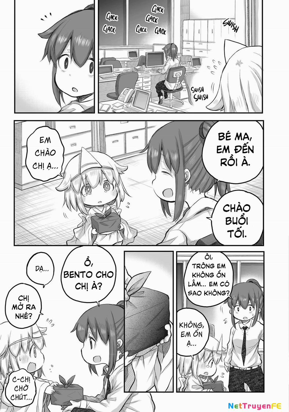 Miss Shachiku And The Little Baby Ghost 40 trang 6