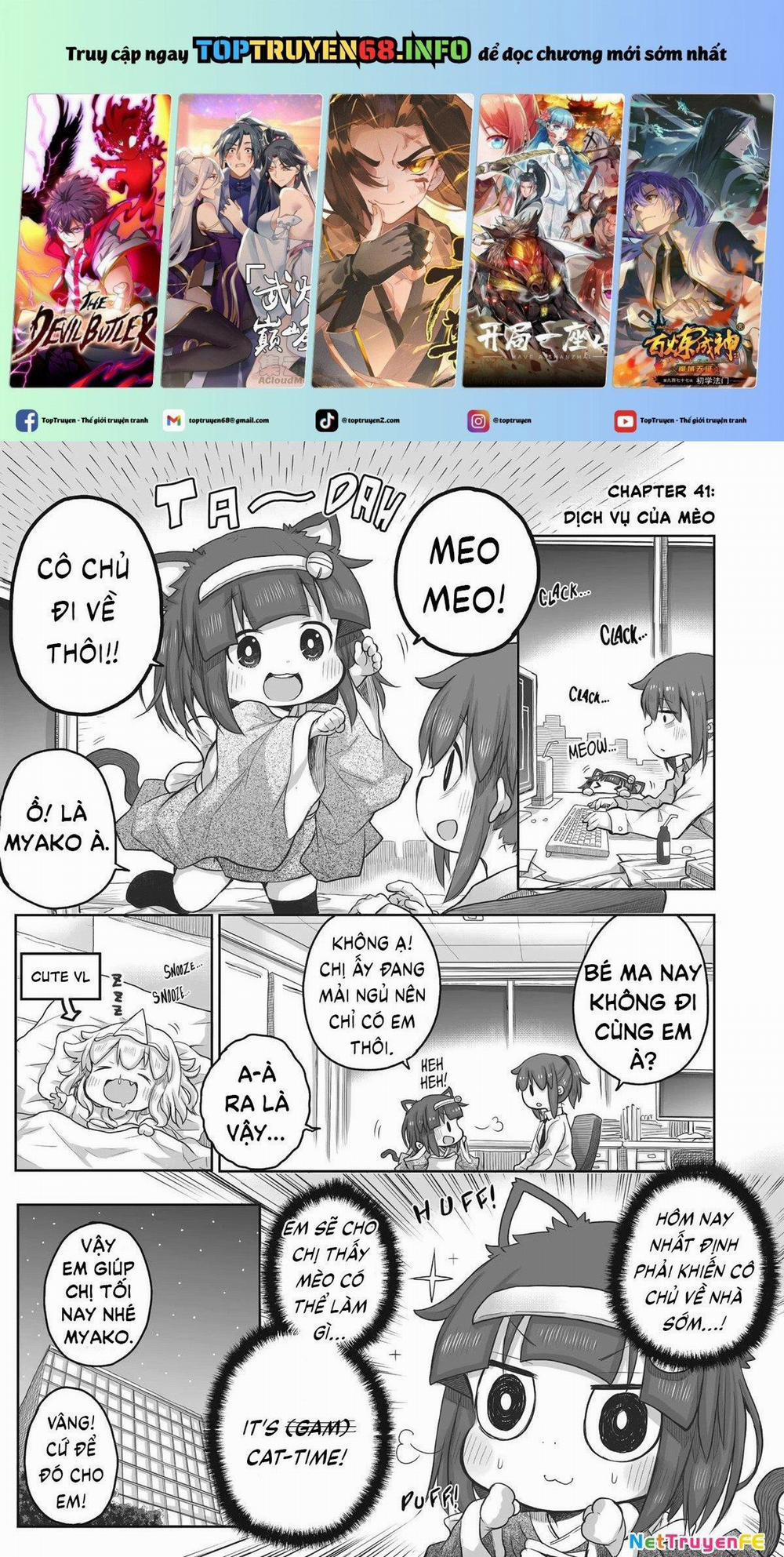 Miss Shachiku And The Little Baby Ghost 41 trang 0