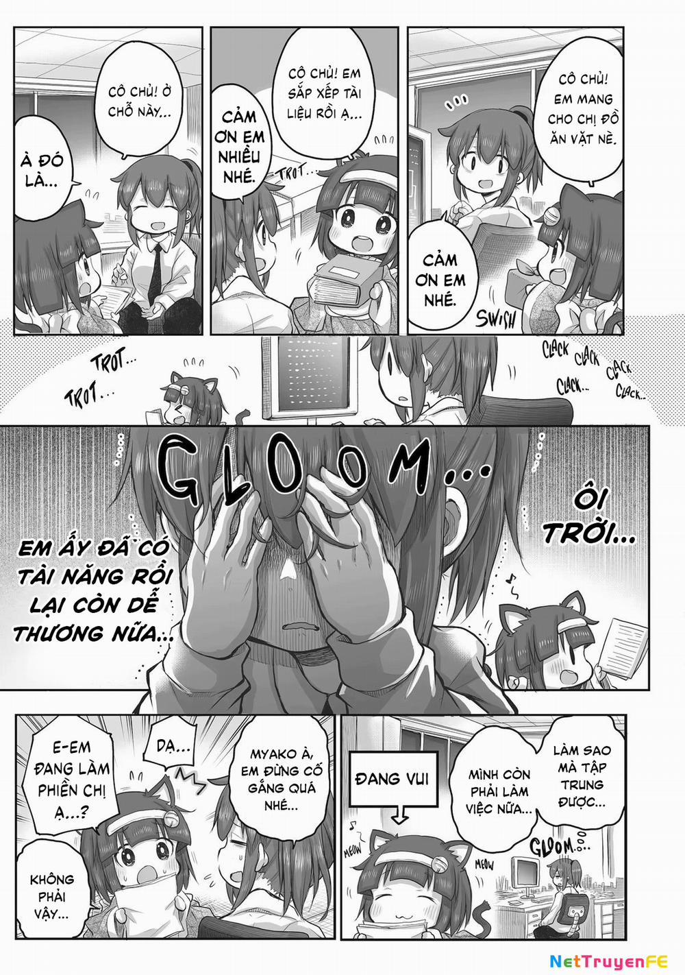 Miss Shachiku And The Little Baby Ghost 41 trang 2