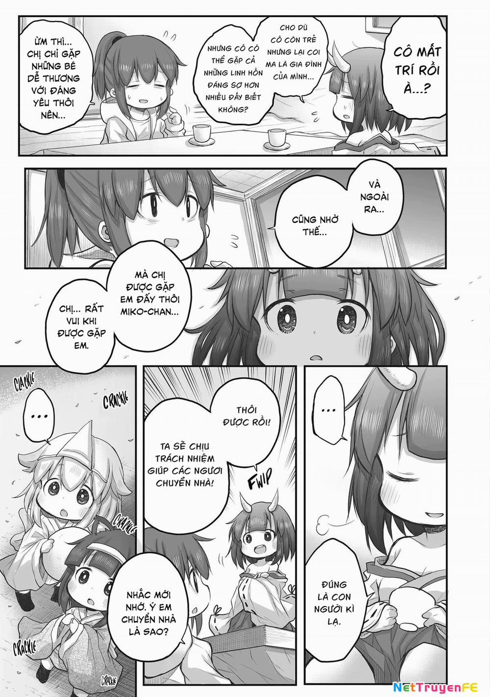 Miss Shachiku And The Little Baby Ghost 43 trang 16