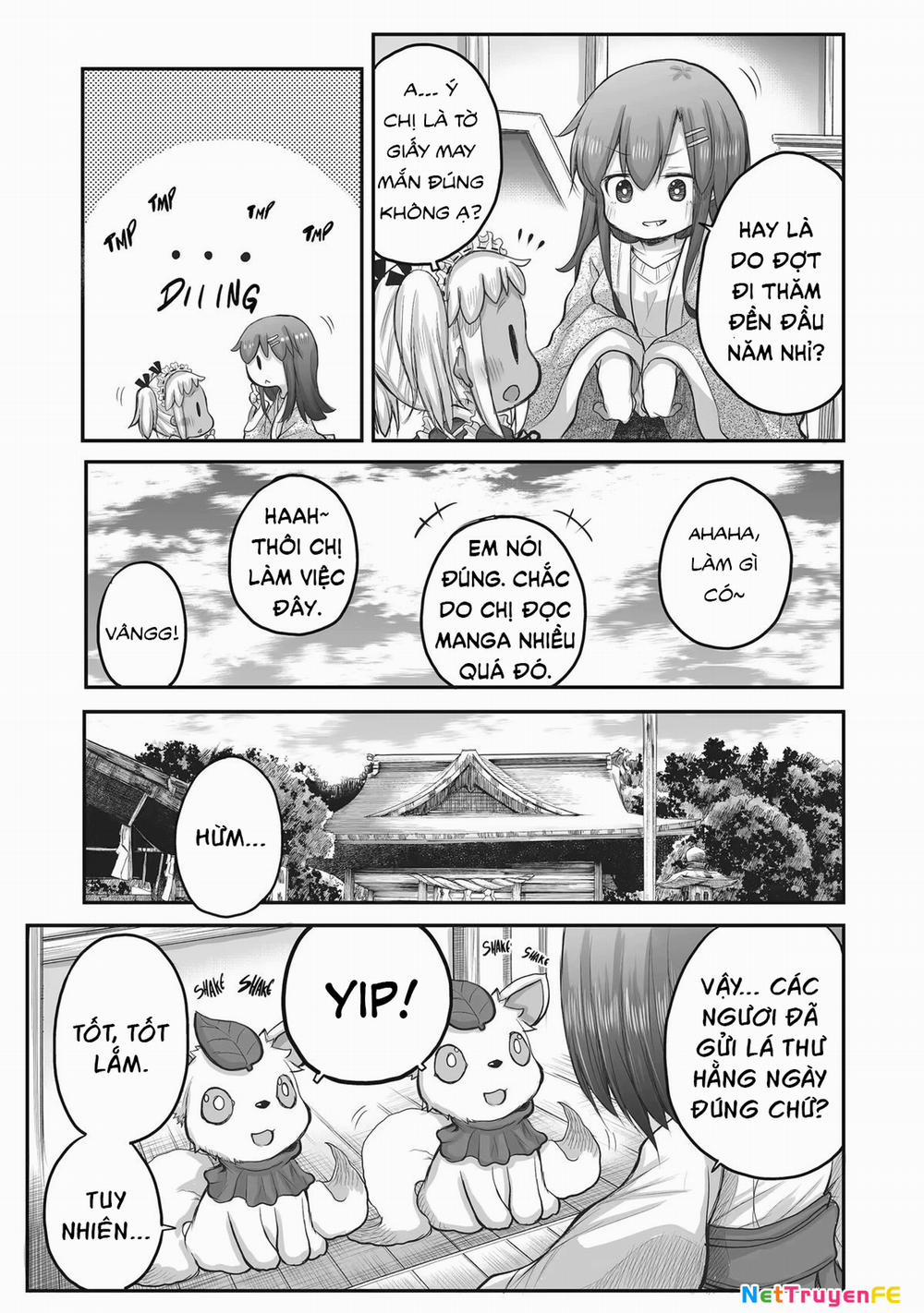 Miss Shachiku And The Little Baby Ghost 43 trang 4