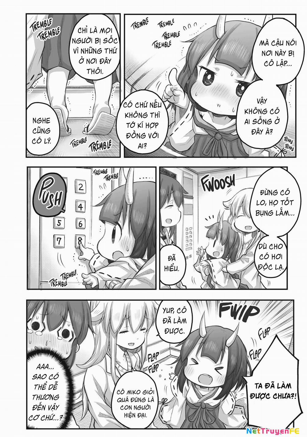 Miss Shachiku And The Little Baby Ghost 44 trang 9