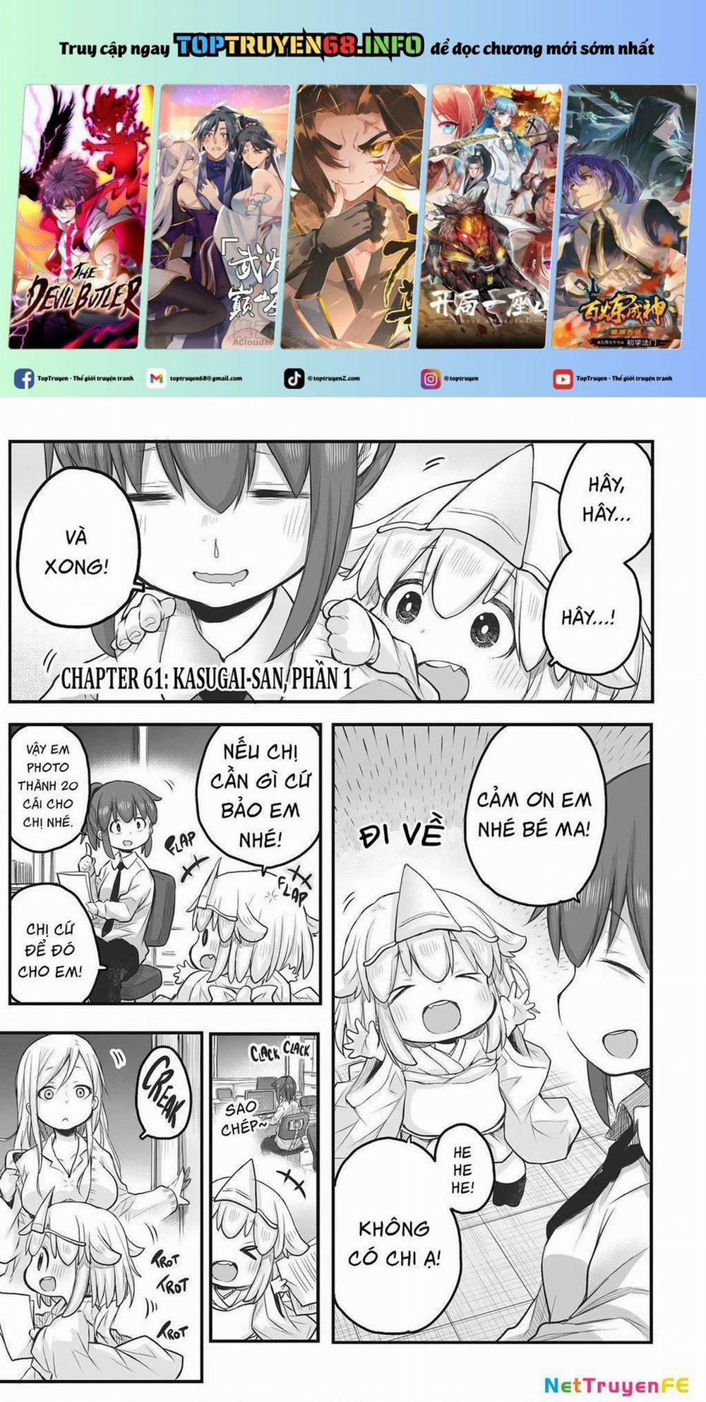 Miss Shachiku And The Little Baby Ghost 61 trang 0