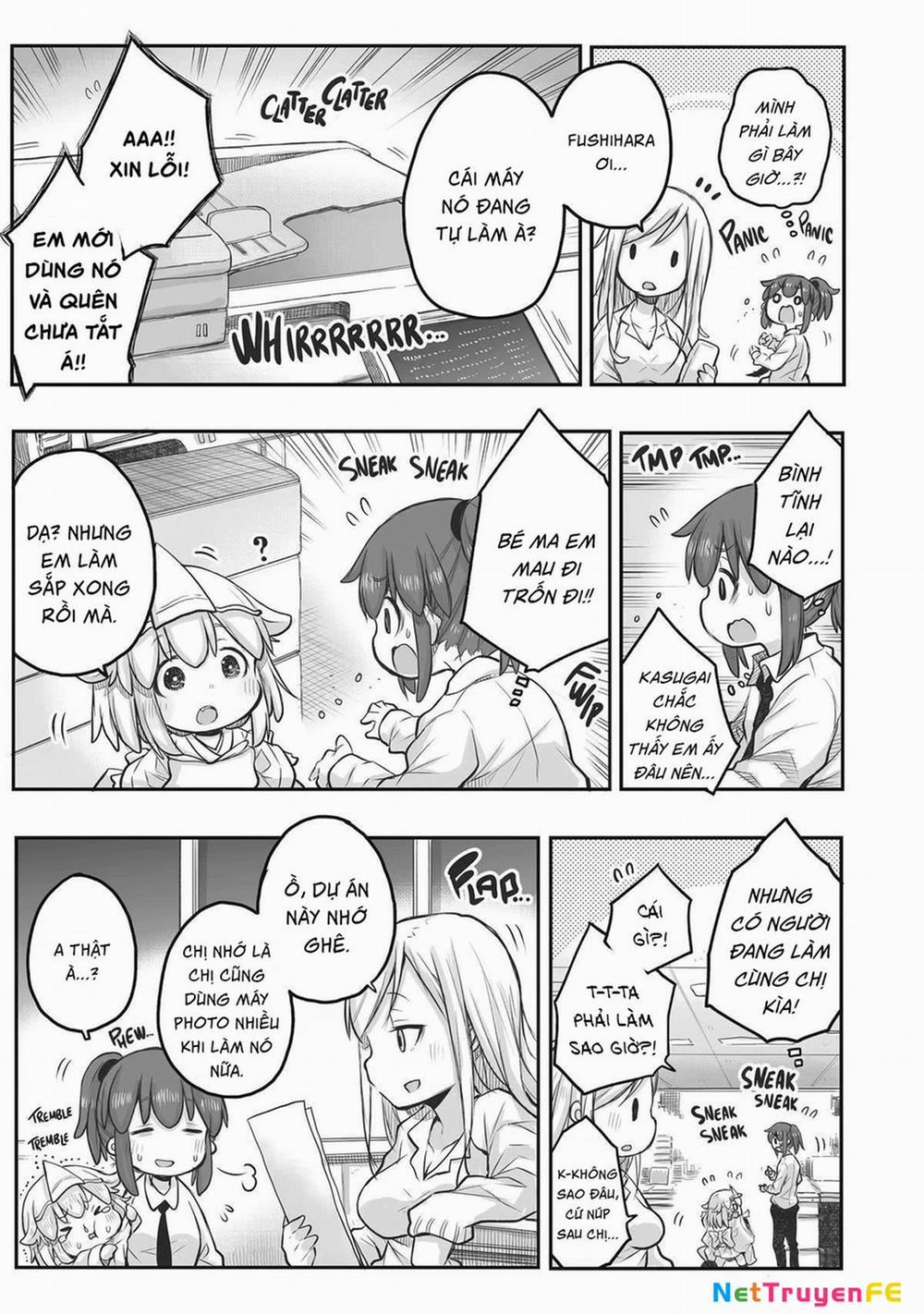 Miss Shachiku And The Little Baby Ghost 61 trang 2