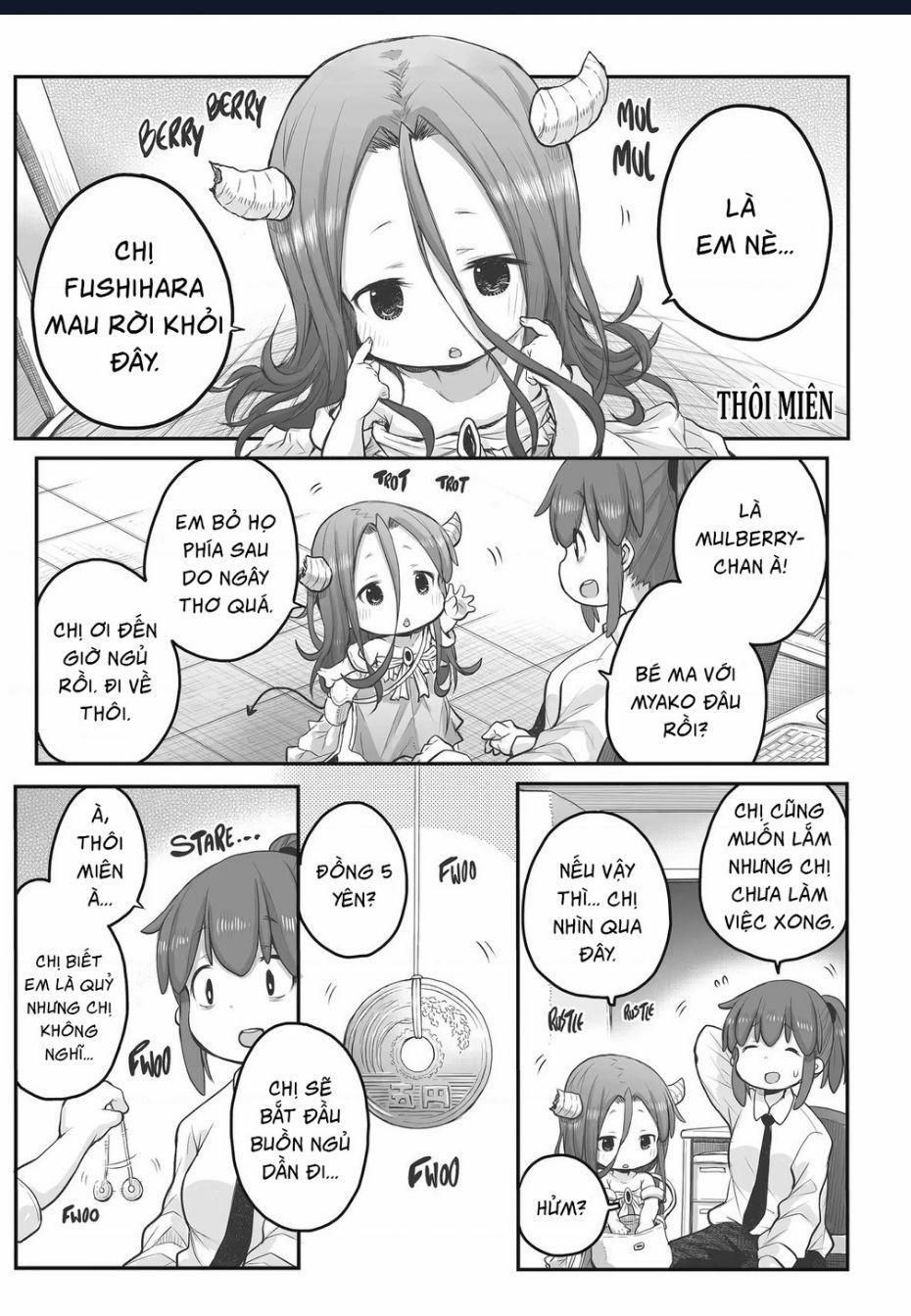 Miss Shachiku And The Little Baby Ghost 66 trang 1