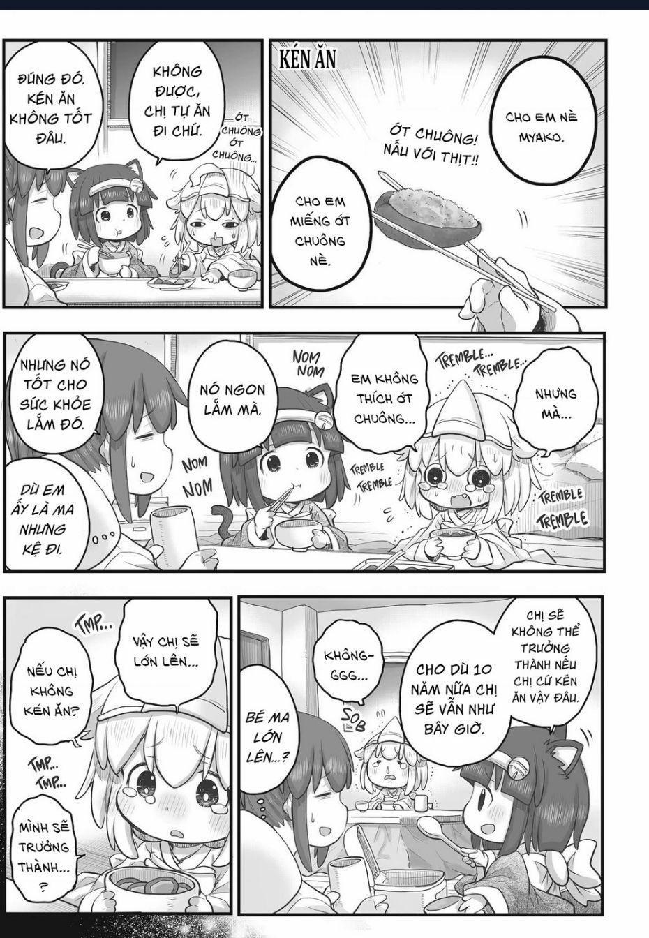 Miss Shachiku And The Little Baby Ghost 67 trang 1