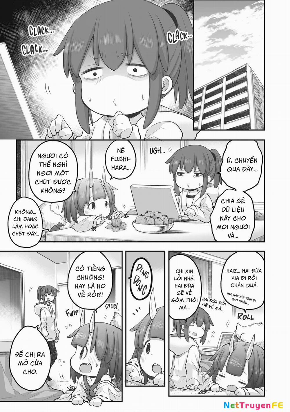 Miss Shachiku And The Little Baby Ghost 77 trang 3