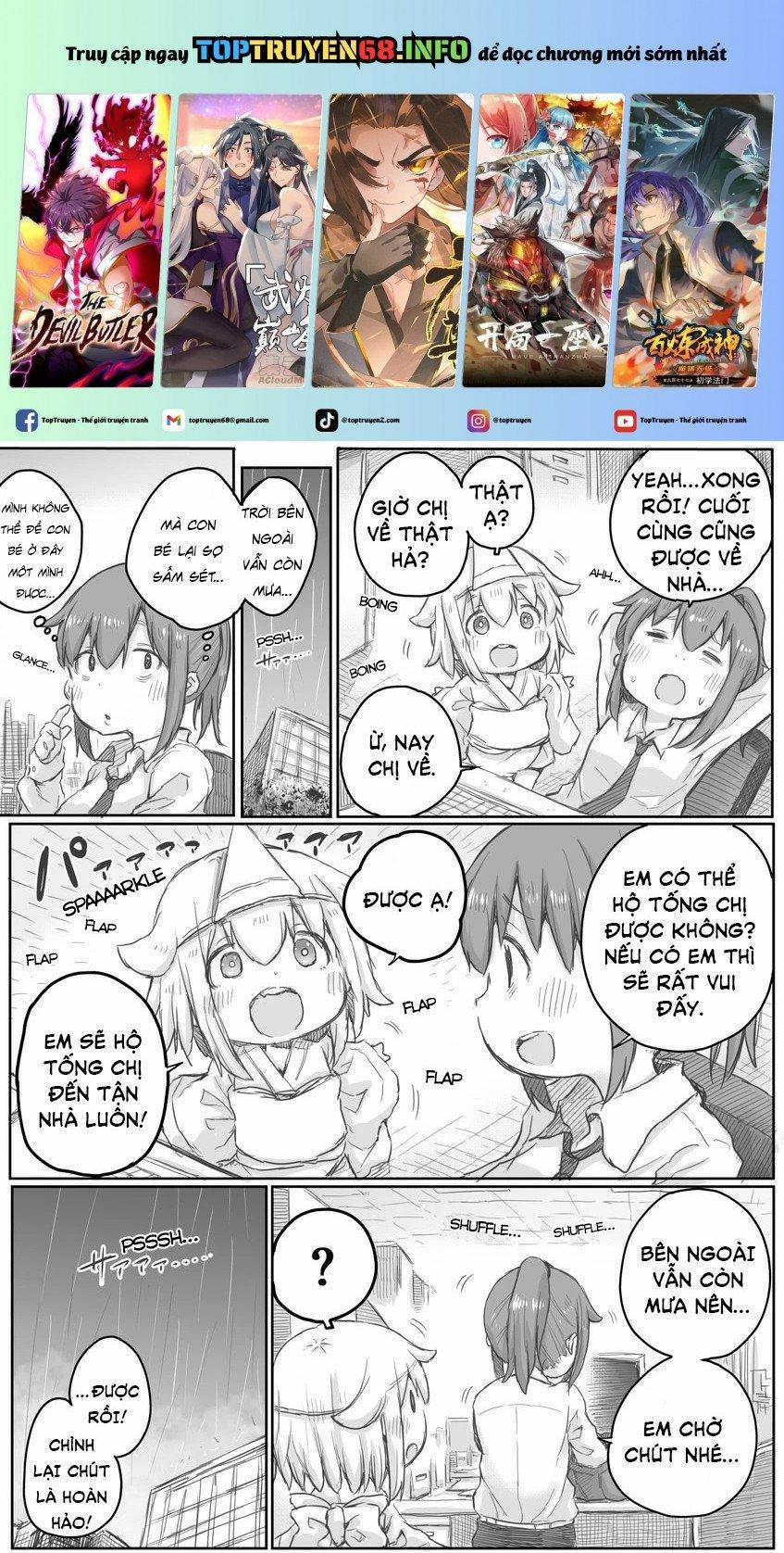 Miss Shachiku And The Little Baby Ghost 9 trang 0