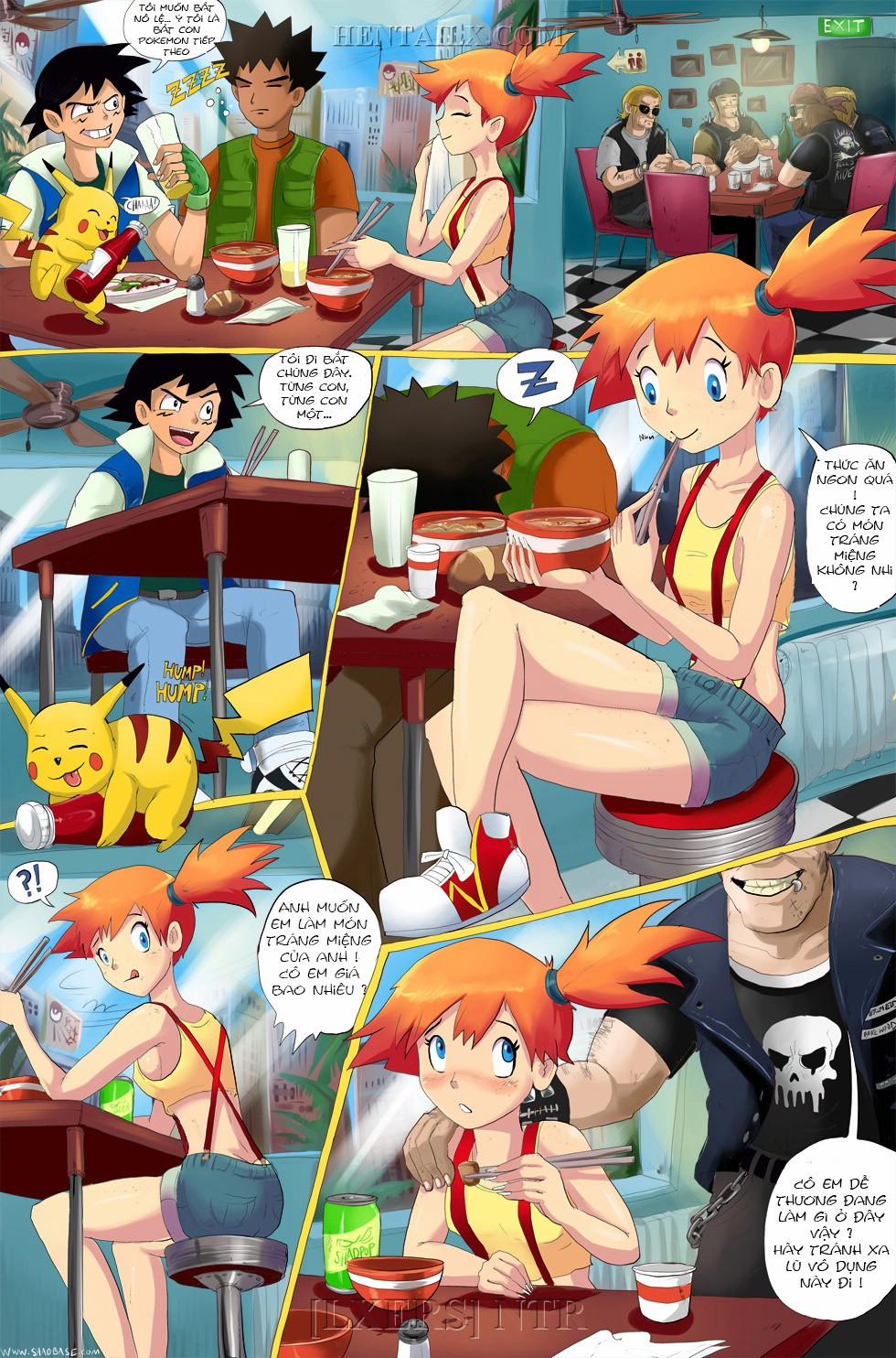 Misty Gets Wet (Pokemon) Oneshot trang 1