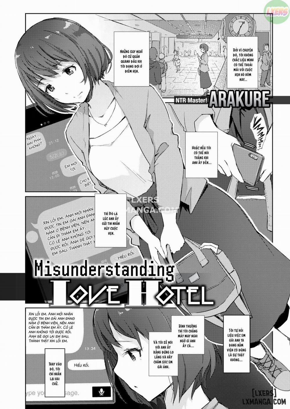 Misunderstanding Love Hotel Oneshot trang 1