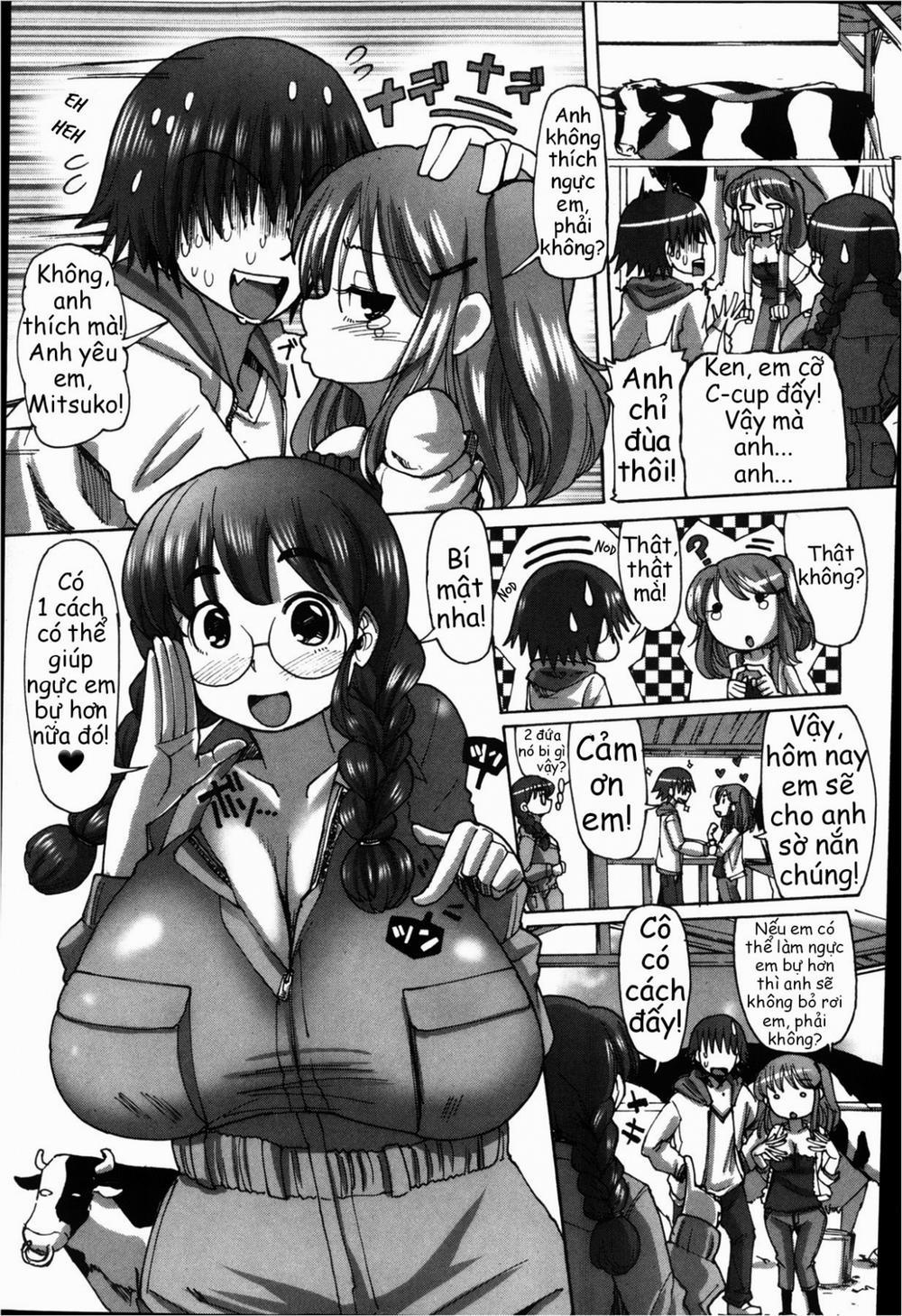 Mitsuko-chan no nyuugyuu taiken-ki Oneshot trang 3