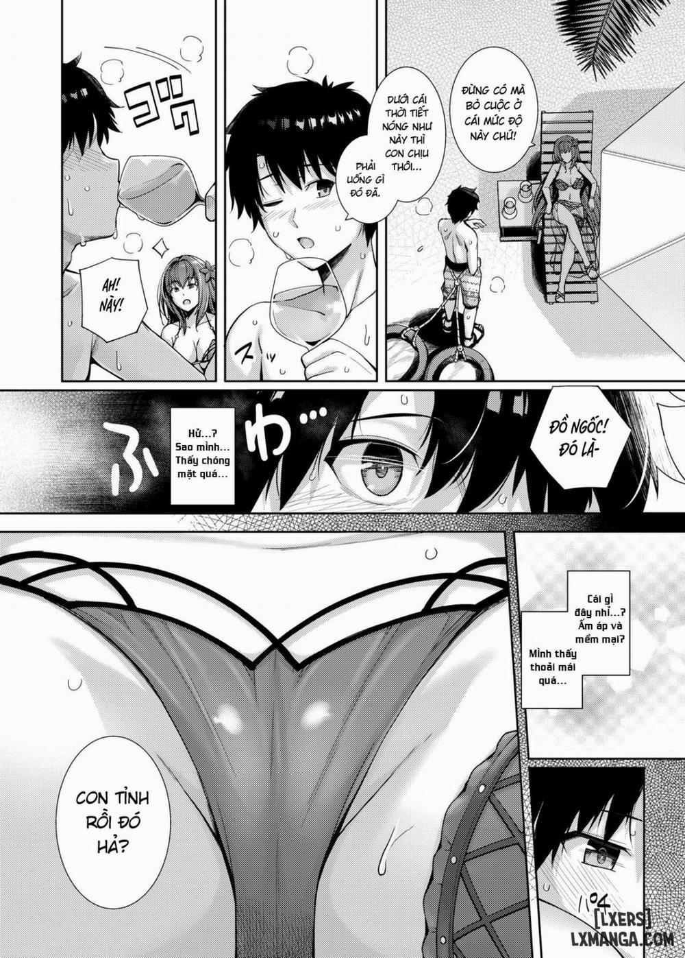Mizugi Shishou to Koibito Ecchi Suru Hon Oneshot trang 4
