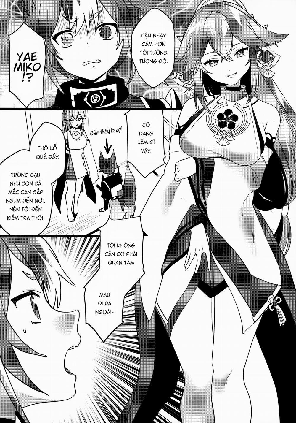 Mối Quan Hệ Giữa Chó Và Cáo Trong Đêm Thanh Vắng 1shot trang 7