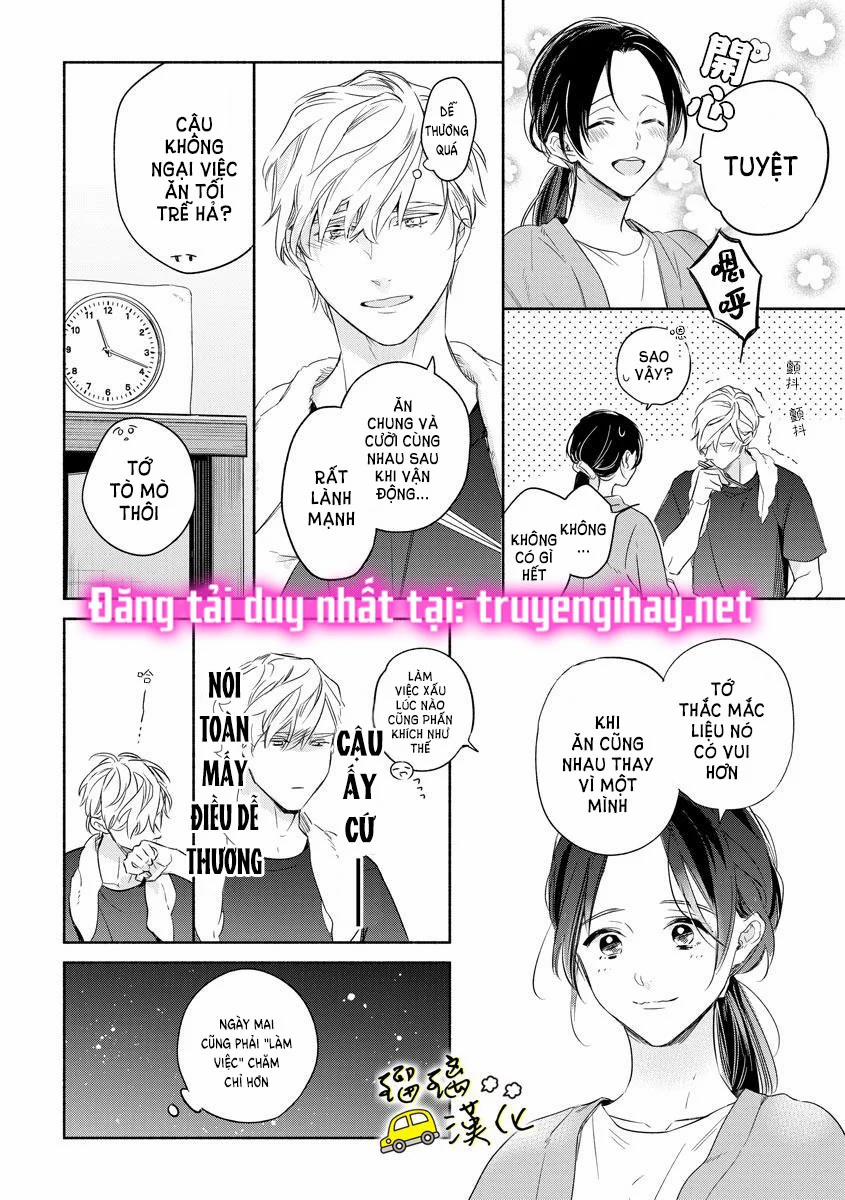 Mối Tình Ngọt Ngào Của Chàng Trai Nổi Tiếng Và Cô Nàng Trầm Lặng 4.2 trang 11