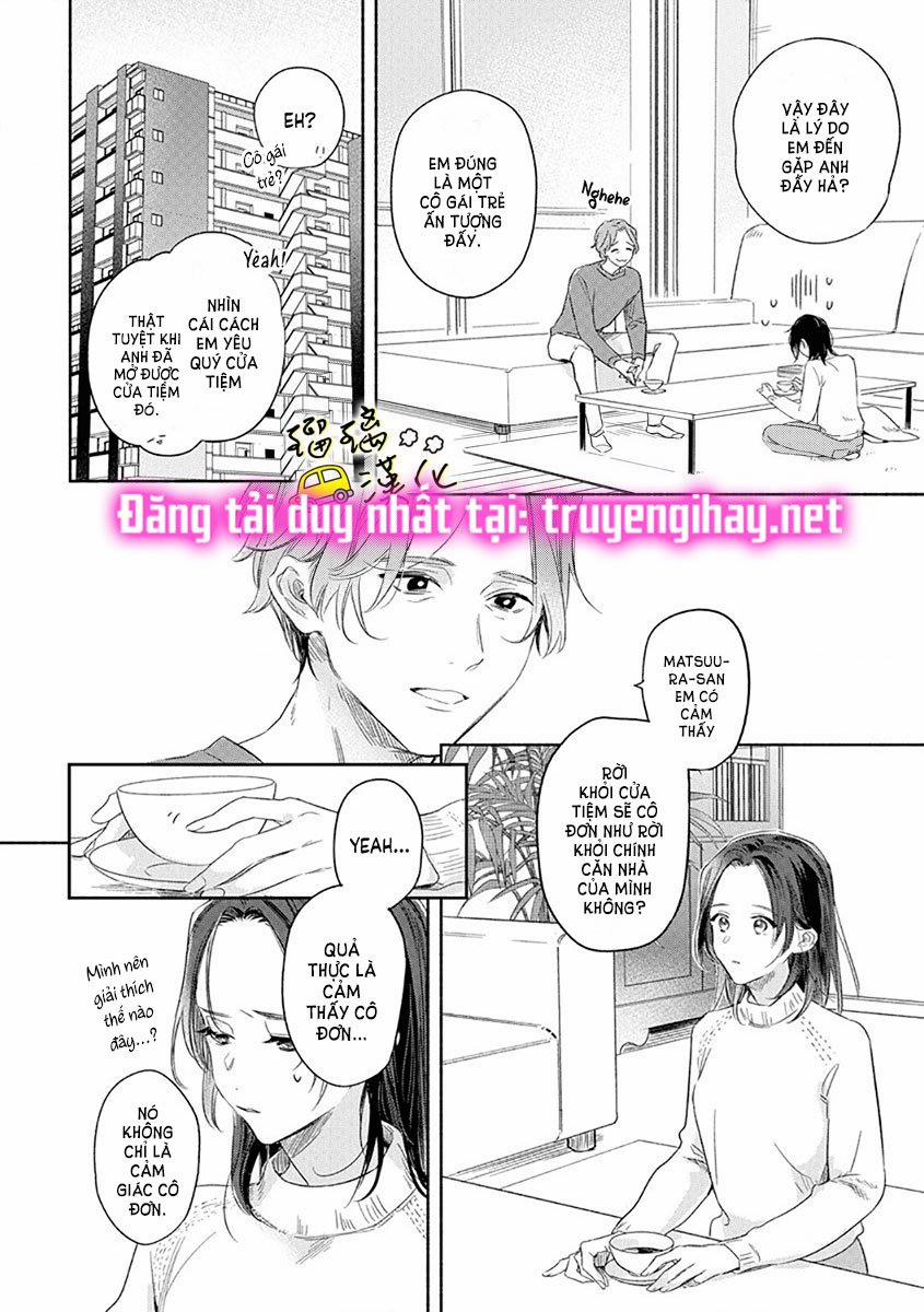 Mối Tình Ngọt Ngào Của Chàng Trai Nổi Tiếng Và Cô Nàng Trầm Lặng 6.1 trang 8