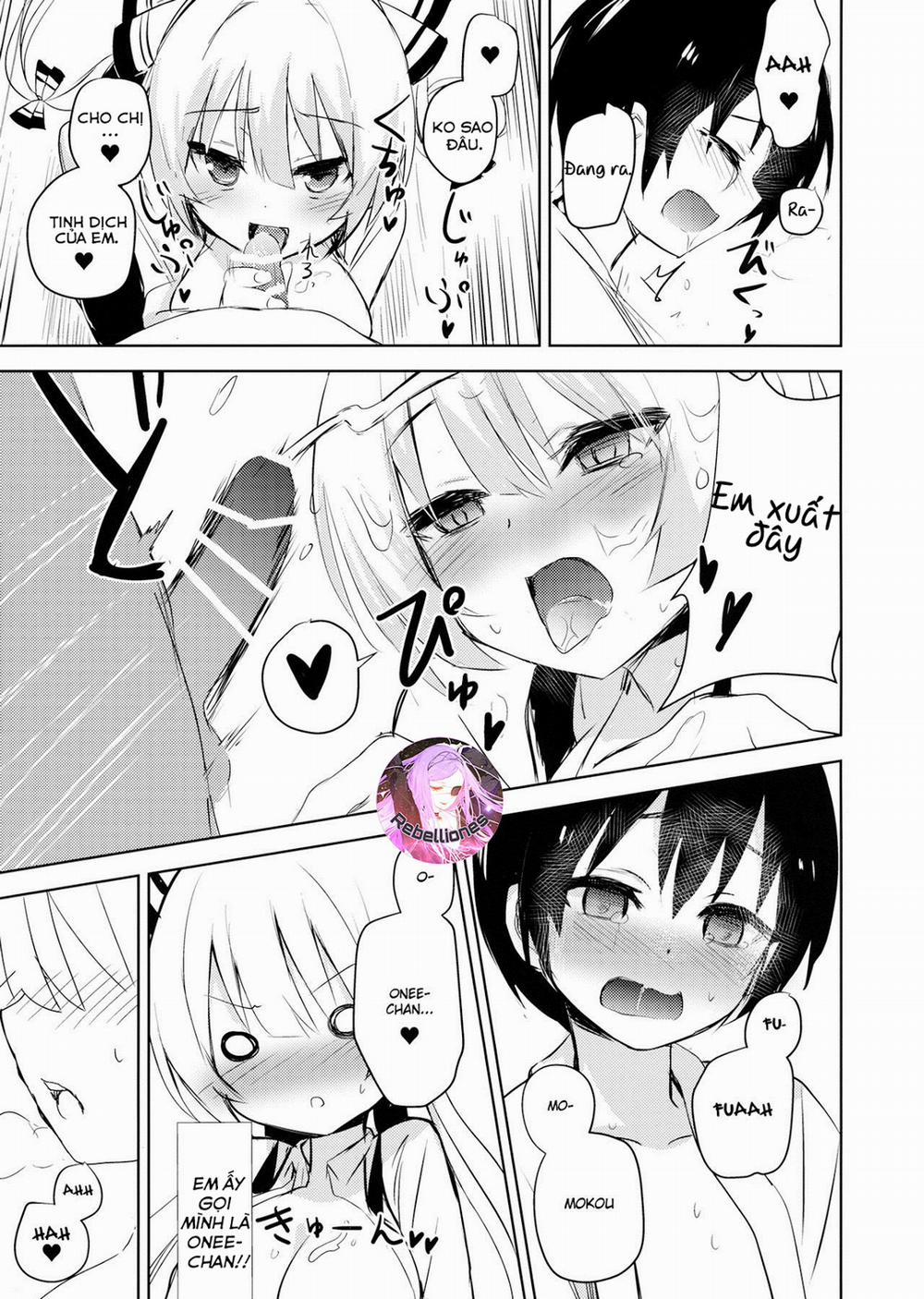 Mokou Onee-chan to Shota ga Ecchi Suru Hon (Touhou Project) Oneshot trang 12