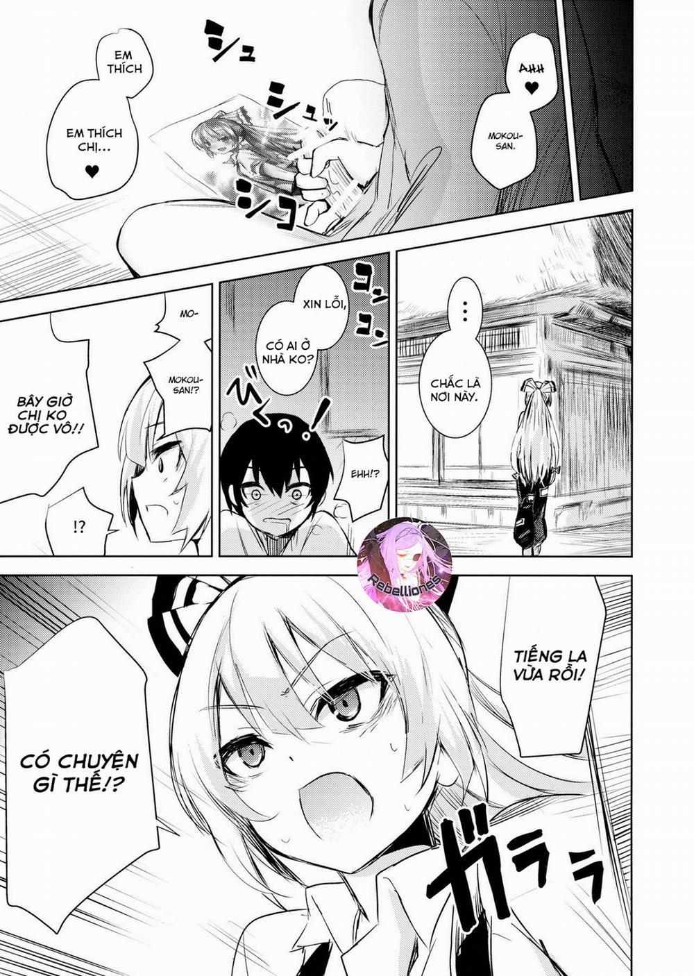 Mokou Onee-chan to Shota ga Ecchi Suru Hon (Touhou Project) Oneshot trang 4