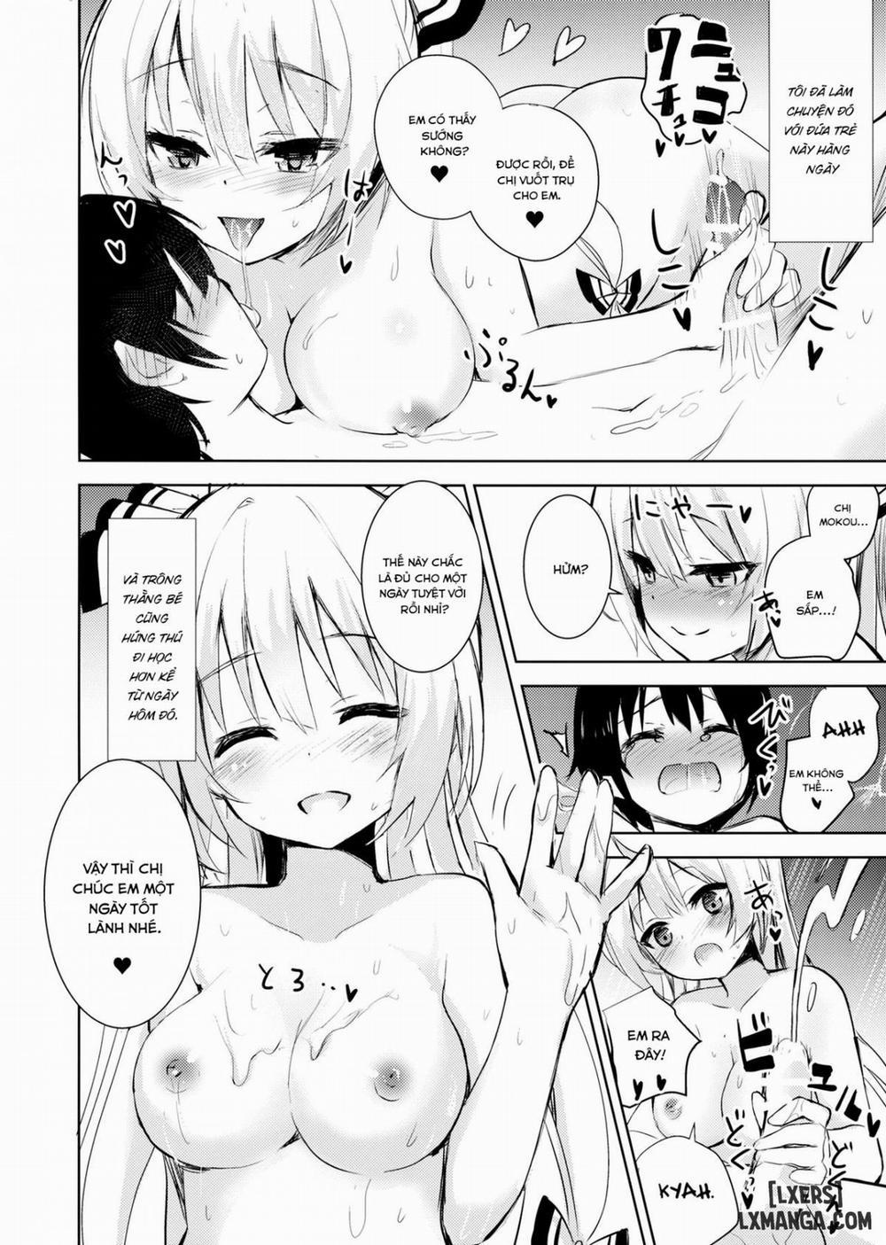 Mokou Onee-chan to Shota ga Ecchi Suru Hon Oneshot trang 8