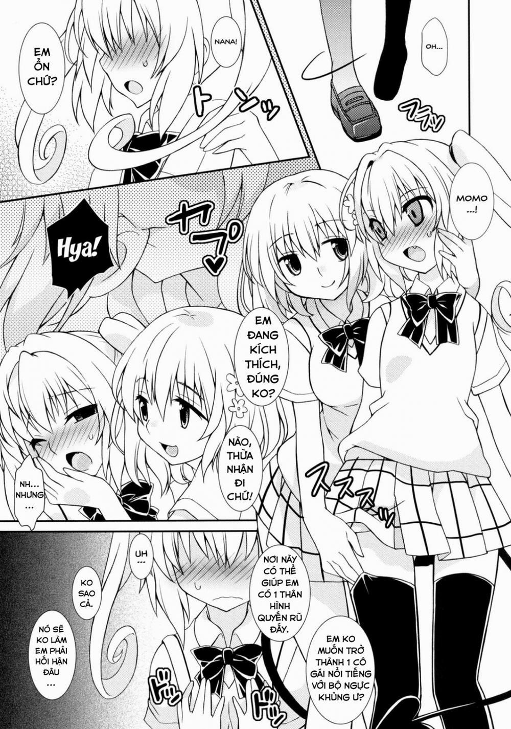 MomoNana Darkness (To Love Ru Darkness) Oneshot trang 6