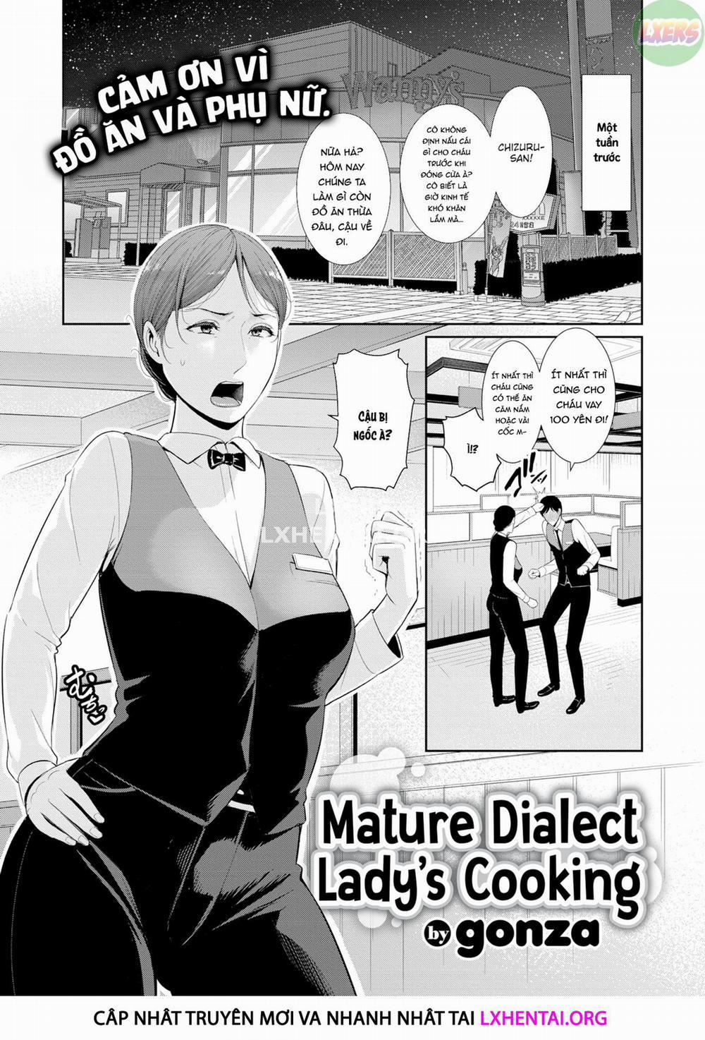 Món ăn của phụ nữ trưởng thành Oneshot trang 1