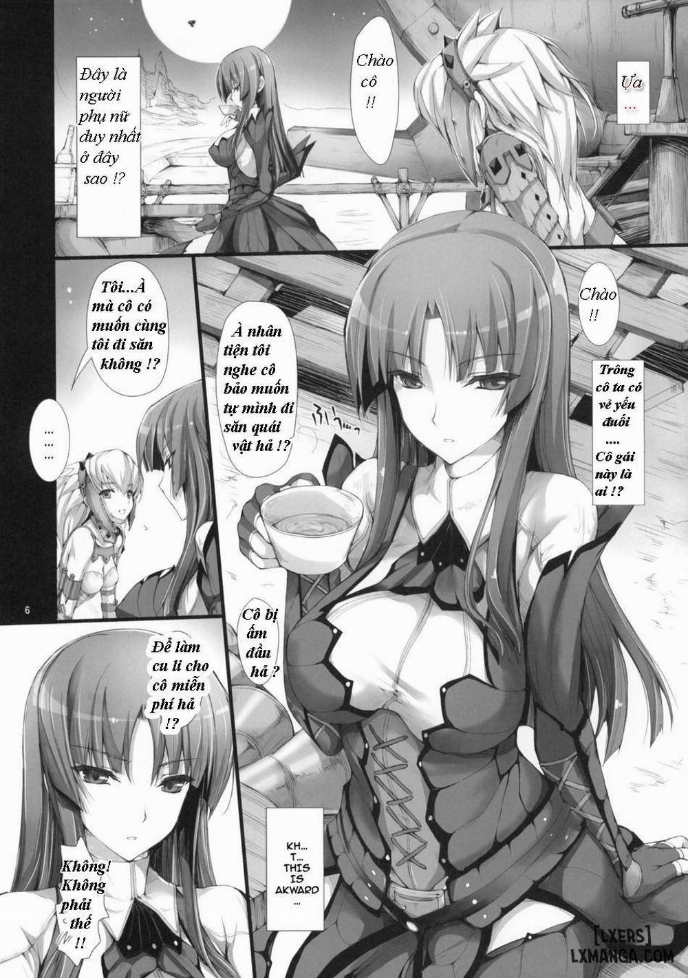 Monhan no Erohon 8 Oneshot trang 4