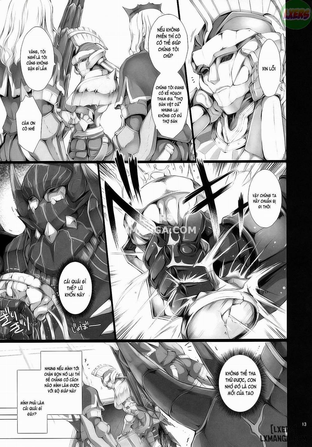 Monhan no Erohon 9 Oneshot trang 10