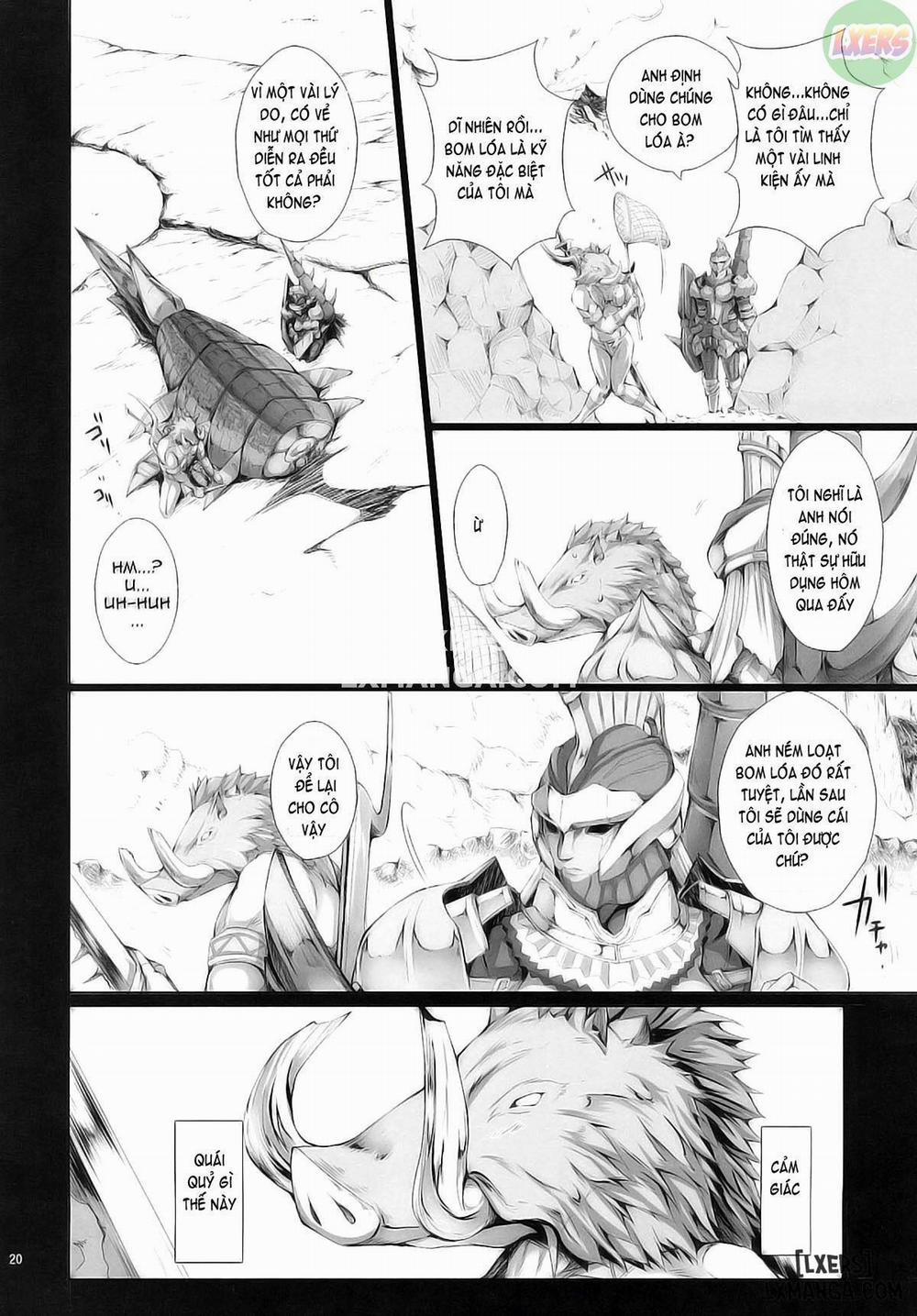 Monhan no Erohon 9 Oneshot trang 17