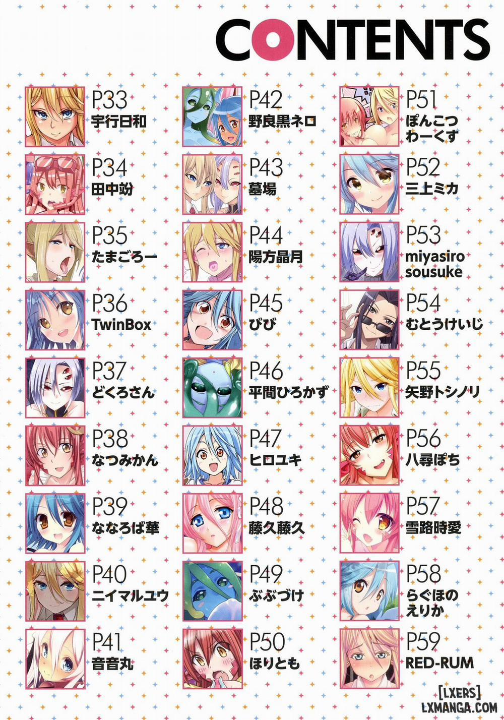 Monster Musume no Iru Nichijou - ANOTHER CREATOR VISUAL FAN BOOK Oneshot trang 4