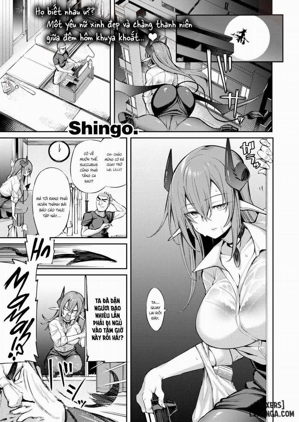 Moonlight Lilly ~The Workaholic Succubus Oneshot trang 2