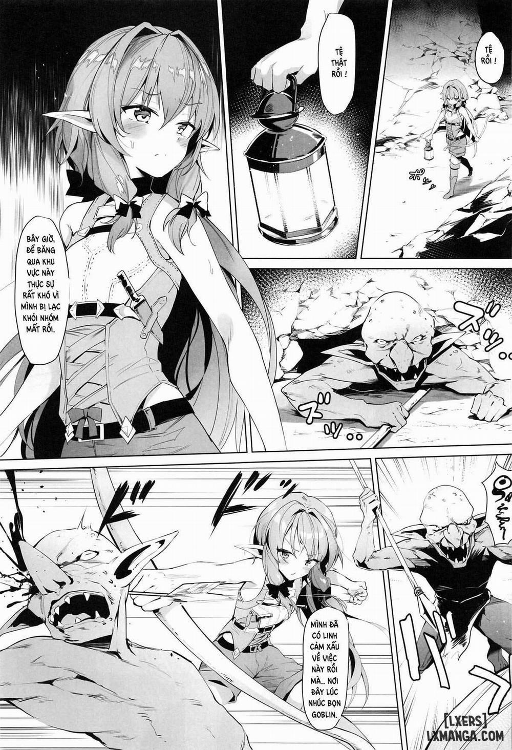 Moshi Onna Seirei ga Goblin ni Tsukamattara Oneshot trang 2