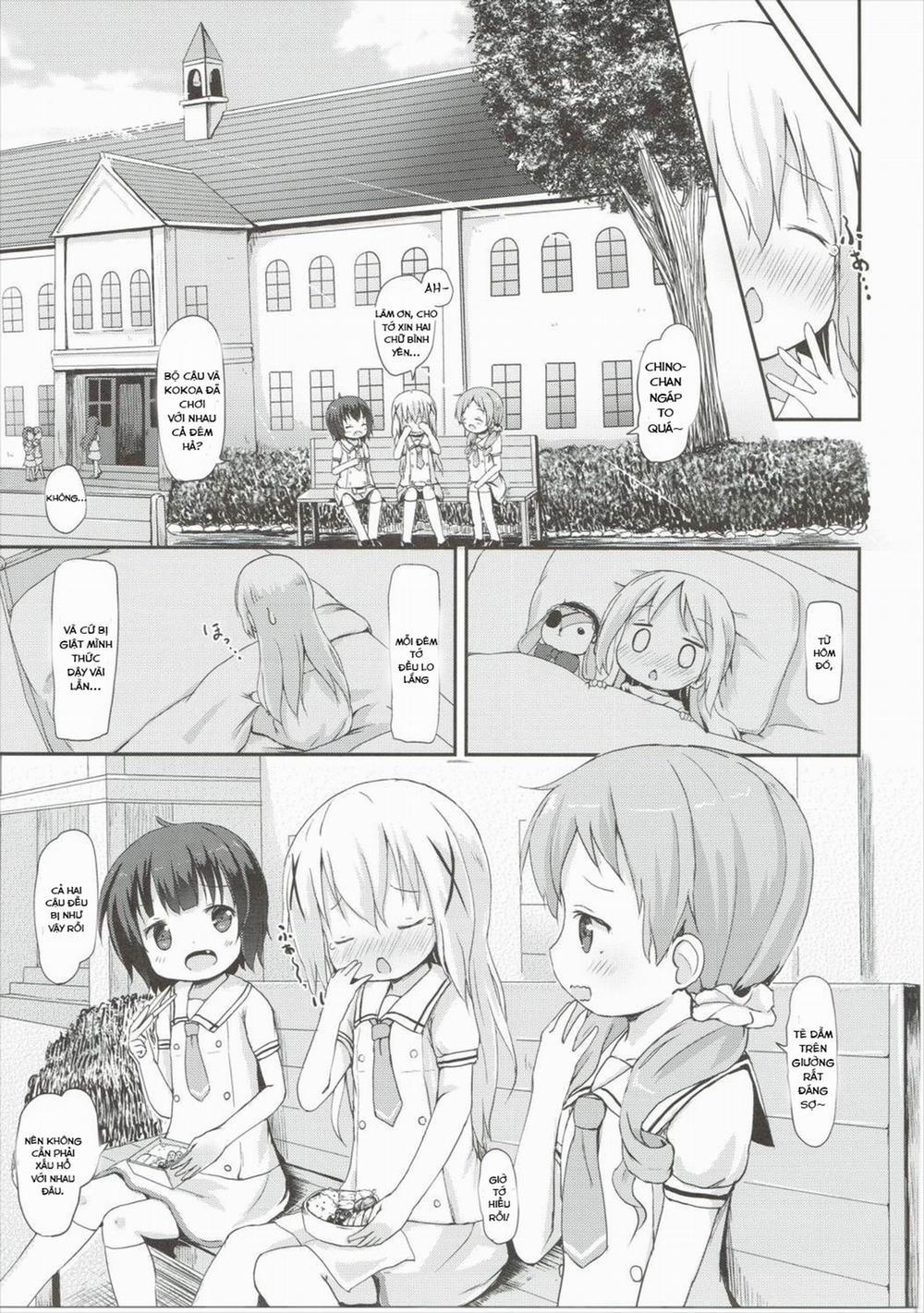 Moshikashite, Chino-chan Onesho Shichatta no?? 2 (Gochuumon wa Usagi desu ka?) Oneshot trang 5