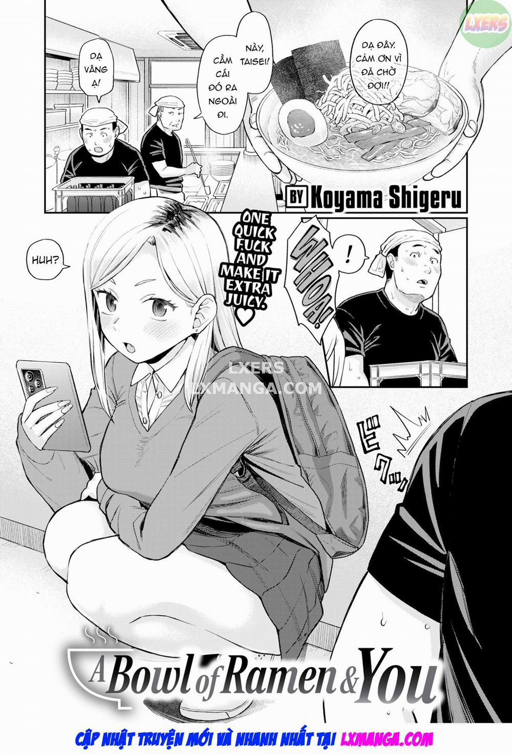 Một bát mỳ Ramen & Cậu Oneshot trang 1